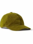 ERDEM - Cotton-Corduroy Baseball Cap - Green