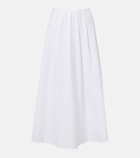 Citizens of Humanity Emi cotton poplin midi skirt