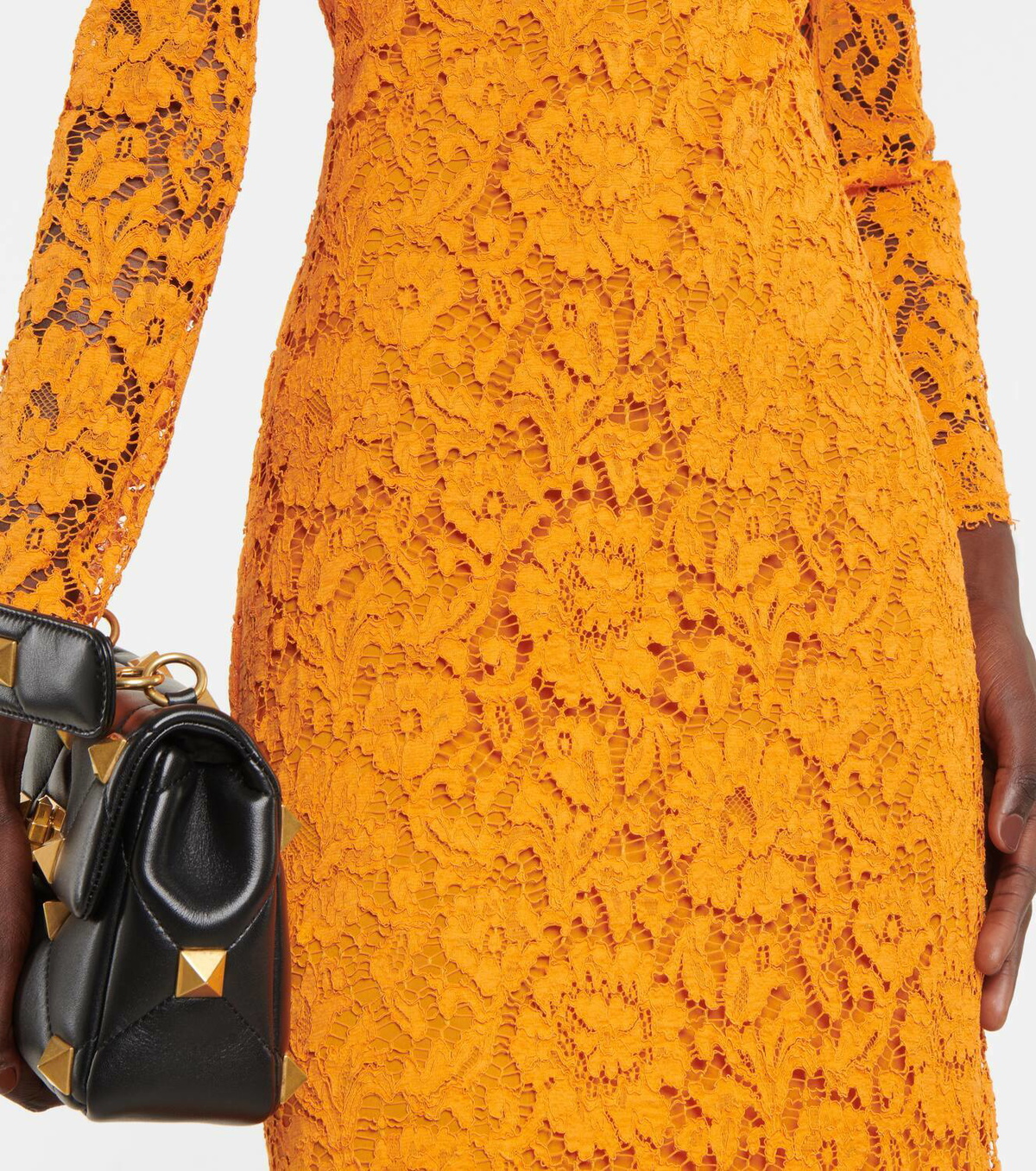 Valentino VGOLD lace midi dress Valentino