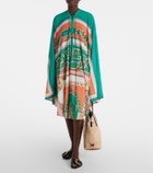Balmain Printed kaftan