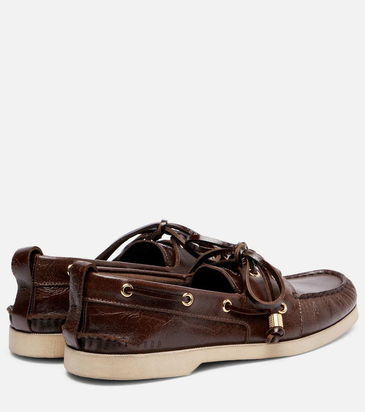 Golden Goose Leather boat shoes