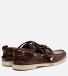 Golden Goose Leather boat shoes