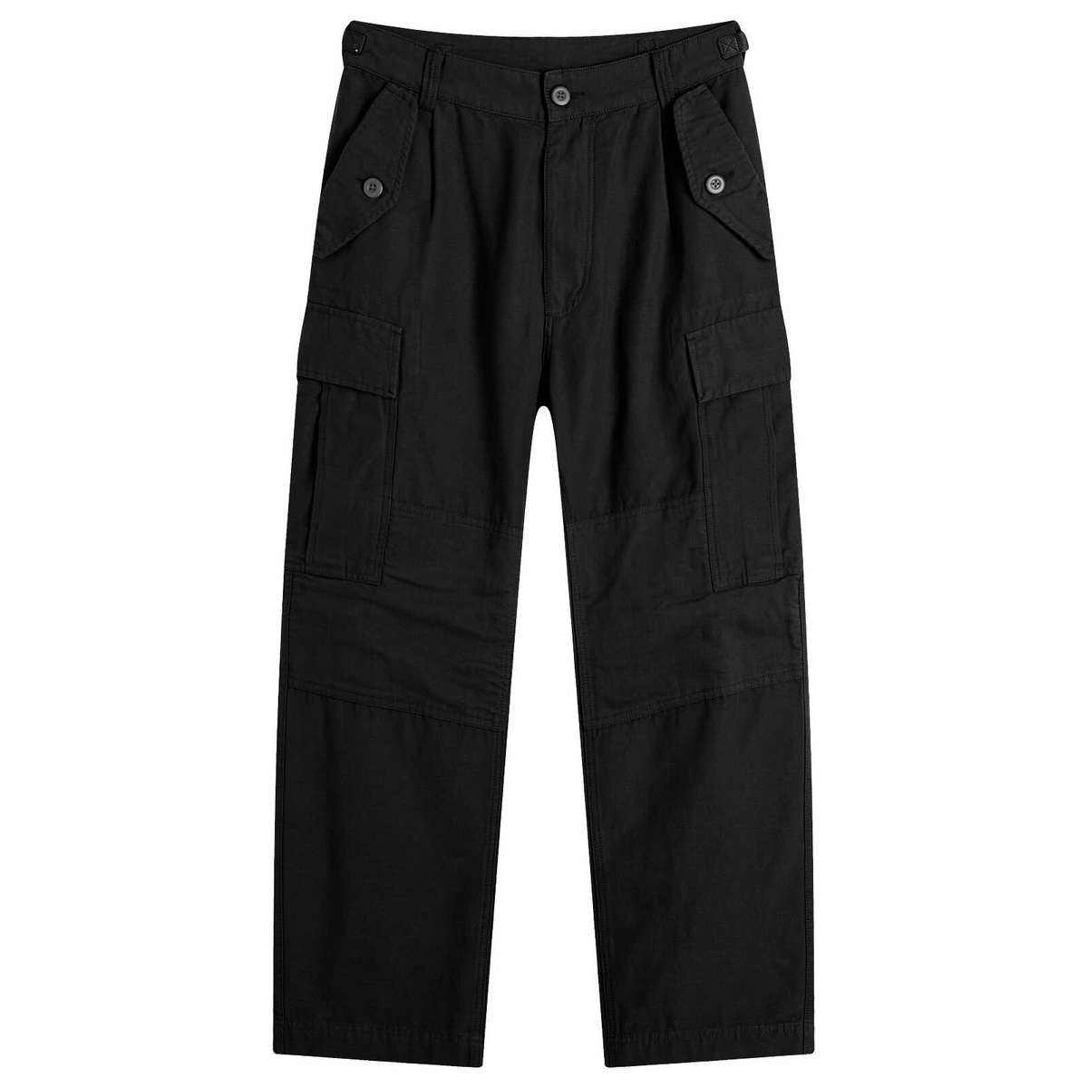 FrizmWORKS Men's OG Haworth One Tuck Trousers in Black FrizmWORKS