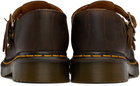 Dr. Martens Brown 8065 Crazy Horse Leather Mary Jane Loafers