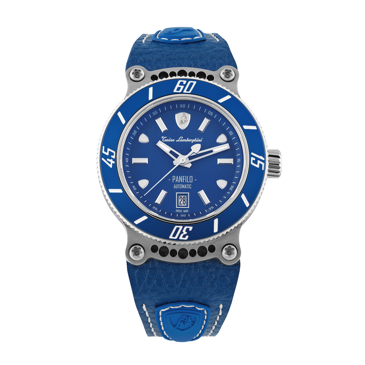 Tonino Lamborghini Panfilo Automatic Blue Dial Mens Watch TLF-T03-2