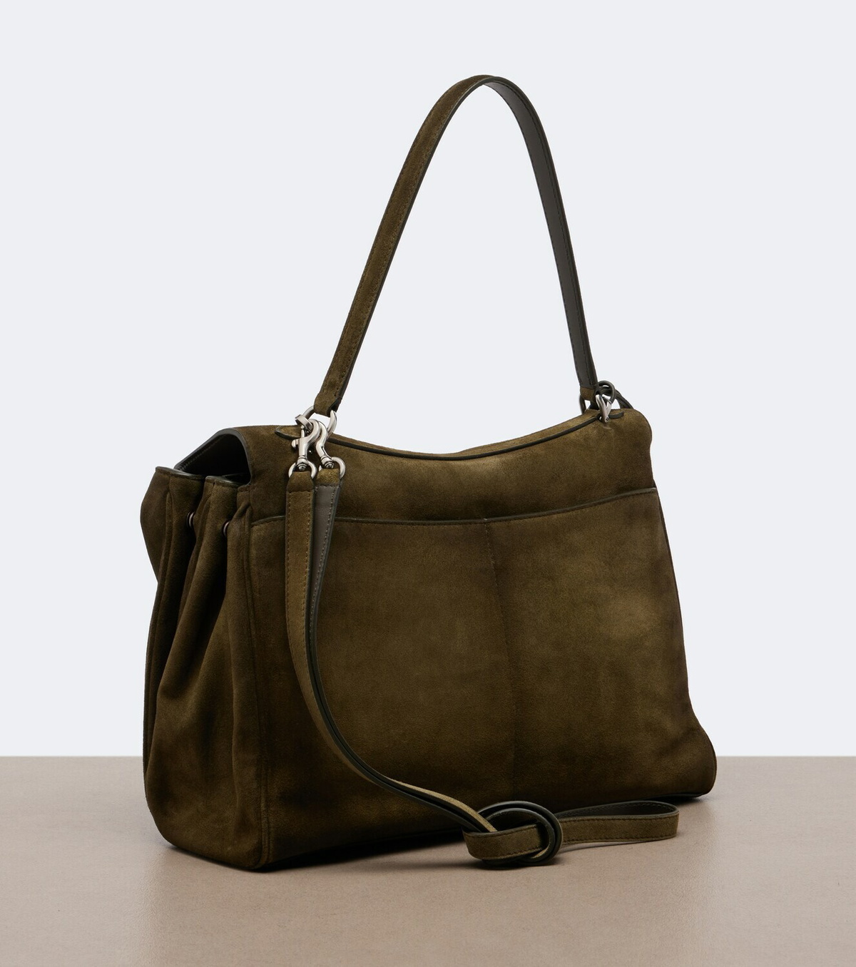 Balenciaga Rodeo Medium suede shoulder bag