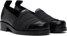 Stefan Cooke Black Elastic Loafers