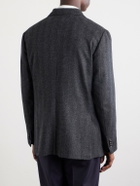 De Petrillo - Faro Wool and Cashmere-Blend Blazer - Gray