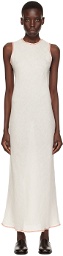 Baserange Off-White Dydine Maxi Dress