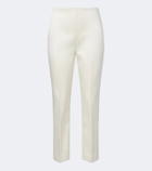 Róhe Bridal cigarette-leg satin