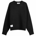 WTAPS Men's 05 Intarsia Motif Sweater in Black