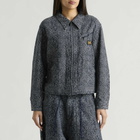 Needles Women's Jacquard Python Work Jacket in Indigo