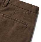 Paul Smith - Olive Slim-Fit Cotton-Corduroy Suit Trousers - Men - Brown