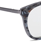 Cutler and Gross - Round-Frame Tortoiseshell Acetate Optical Glasses - Men - Blue