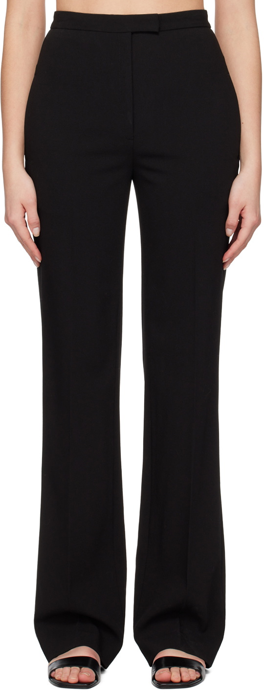 The Row Black Elia Trousers The Row