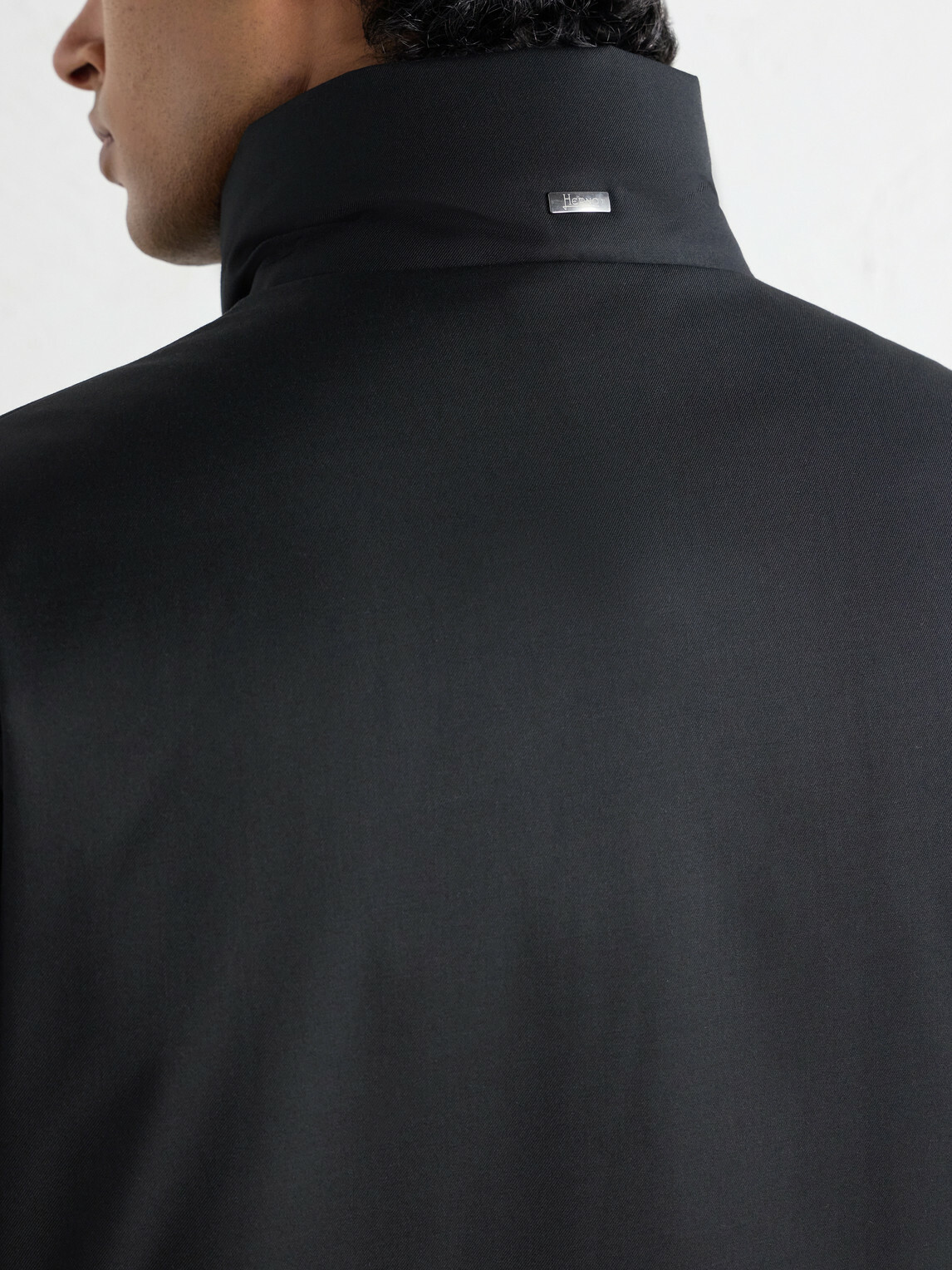 Herno - New Business Layered Padded Shell Down Coat - Black