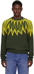Marni Green Fire Island Sweater