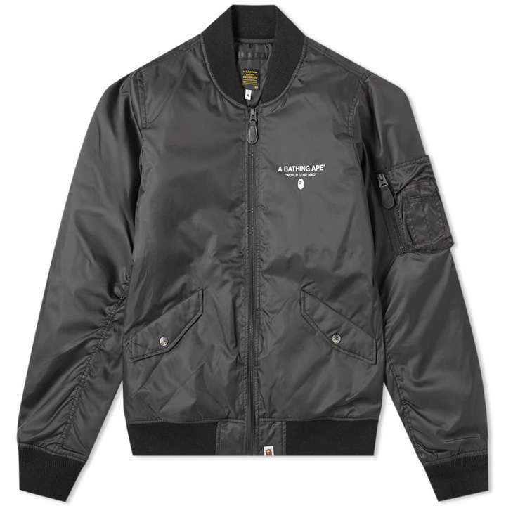 Photo: A Bathing Ape MA-1 Jacket