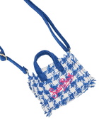 MC2 Saint Barth Wooly Key Holder With Pied De Poule Pattern