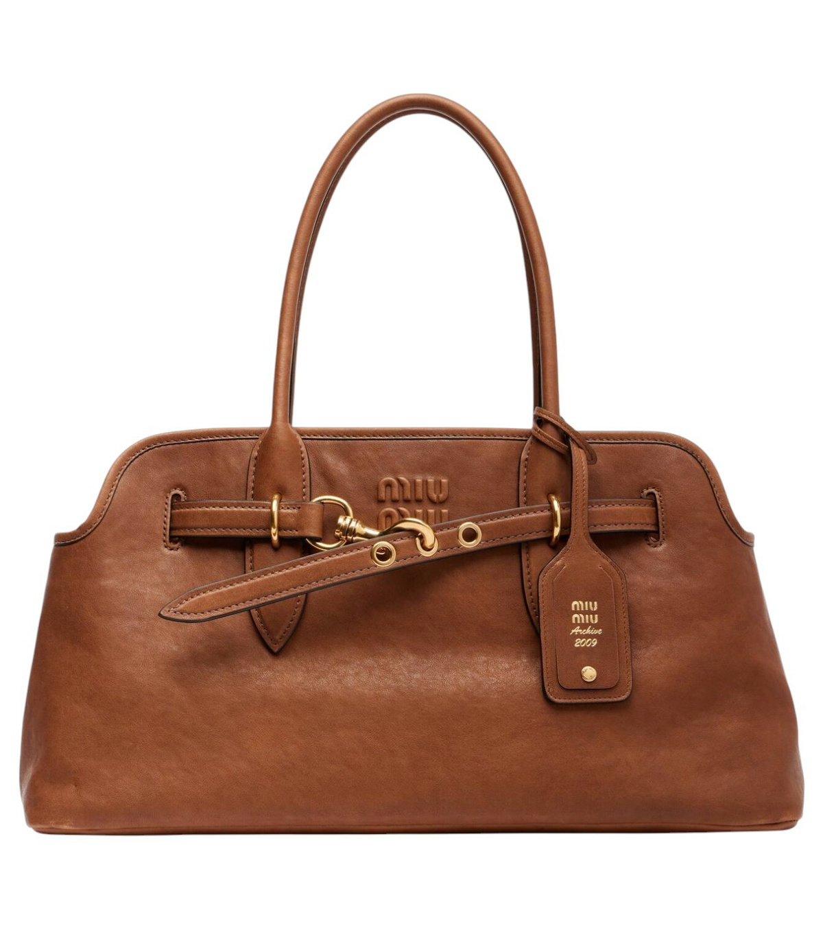 Miu Miu Aventure Leather Bag Miu Miu