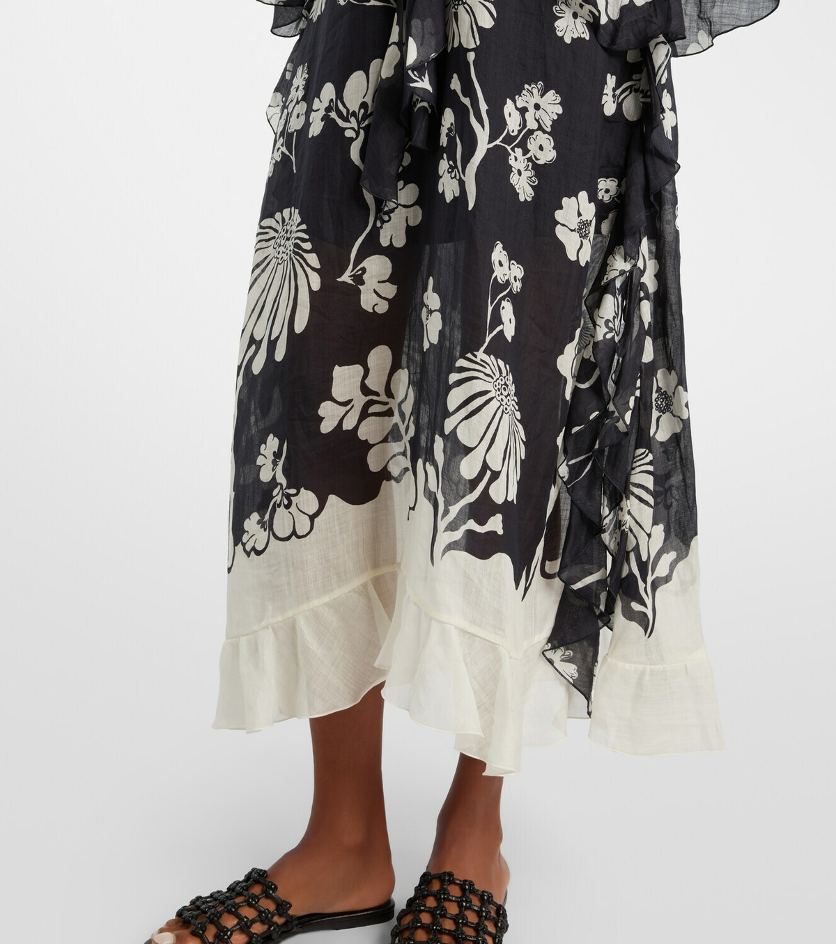 Dorothee Schumacher Floral Daydream midi dress