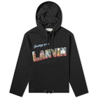 Lanvin Postcard Print Popover Hoody