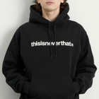 thisisneverthat Men's T-Logo Hoodie in Black