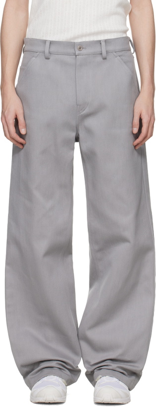 Photo: Rier Gray Antique Gabardine Trousers