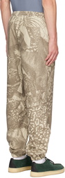 Dime Tan Graphic Lounge Pants