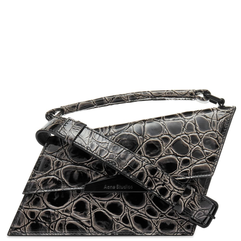 Acne Studios Distortion Mini Crocco Patent Mini Bag Acne Studios Acne Studios Distortion Mini Crocco Patent Mini Bag Acne Studios