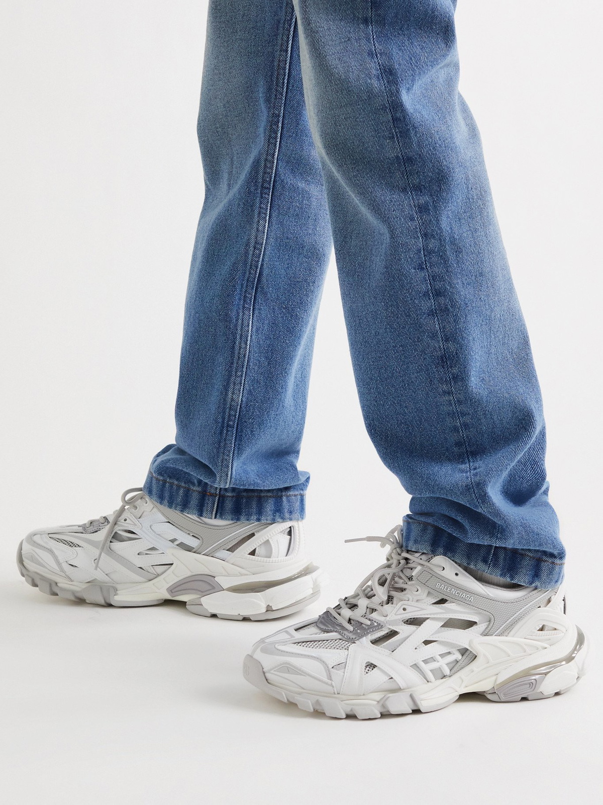 Balenciaga☆Track.2ナイロン&メッシュスニーカー Balenciaga Track 2 Mesh Nylon And Rubber Sneakers, $801 | MR