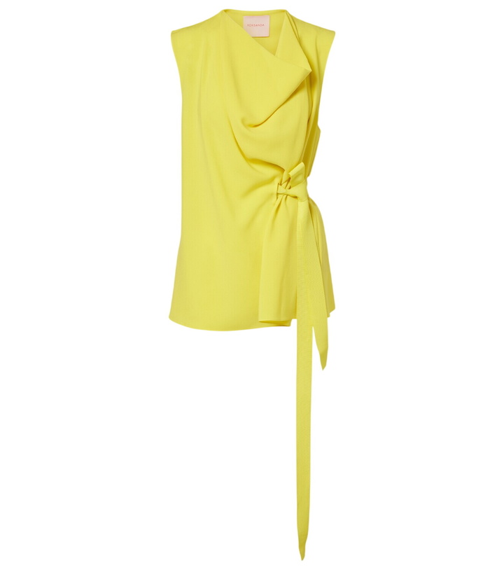 Photo: Roksanda Rua draped top
