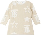 Burberry Baby Beige TB Star Dress