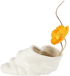 Completedworks White Medium 'Don't Slouch!' Vase