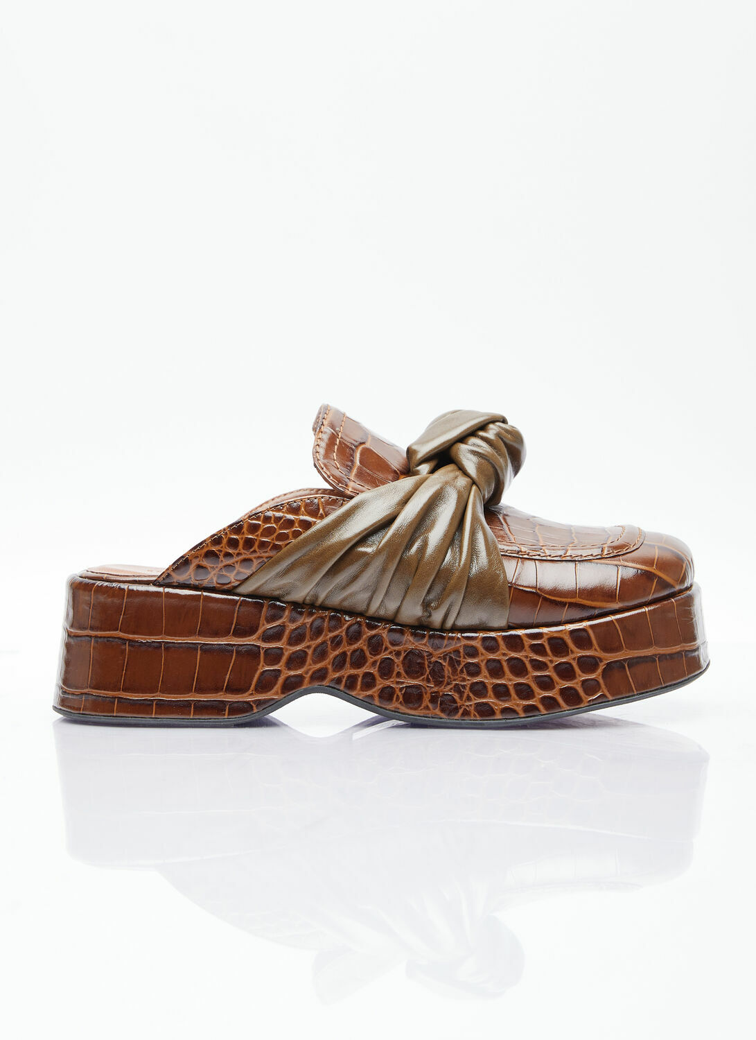 Rejina Pyo Knot Platform Mules