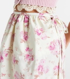 Magda Butrym Floral silk midi dress