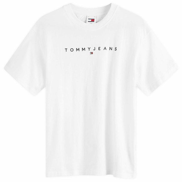 Photo: Tommy Jeans Women's Logo T-shirt in White
