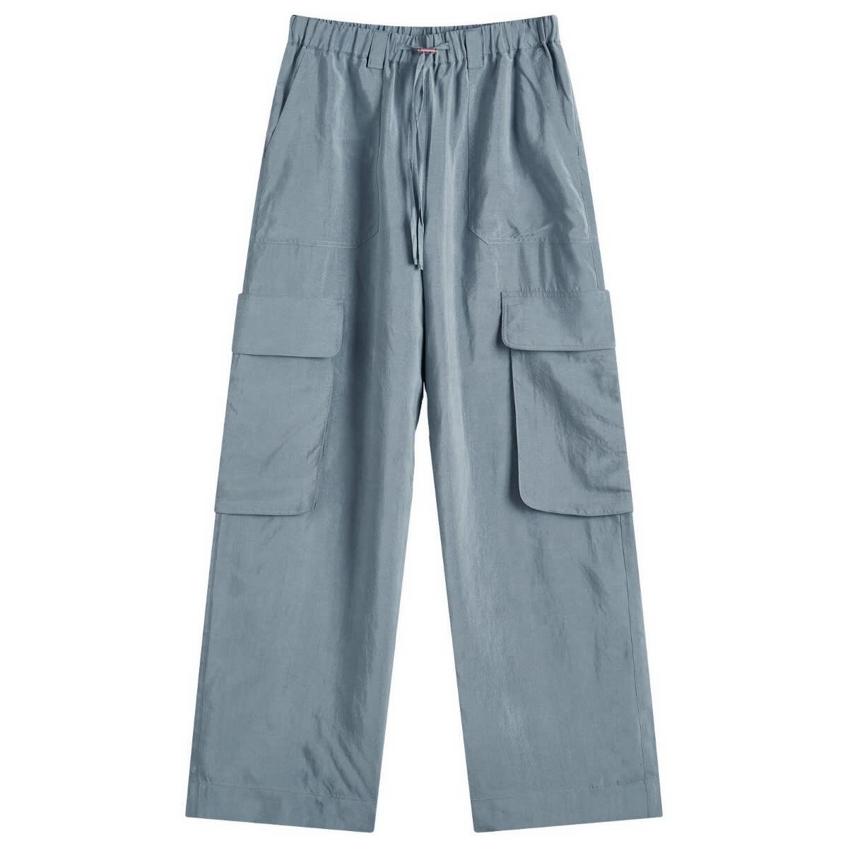 Represent Women's Elevate Cargo Trousers in Steel Blue