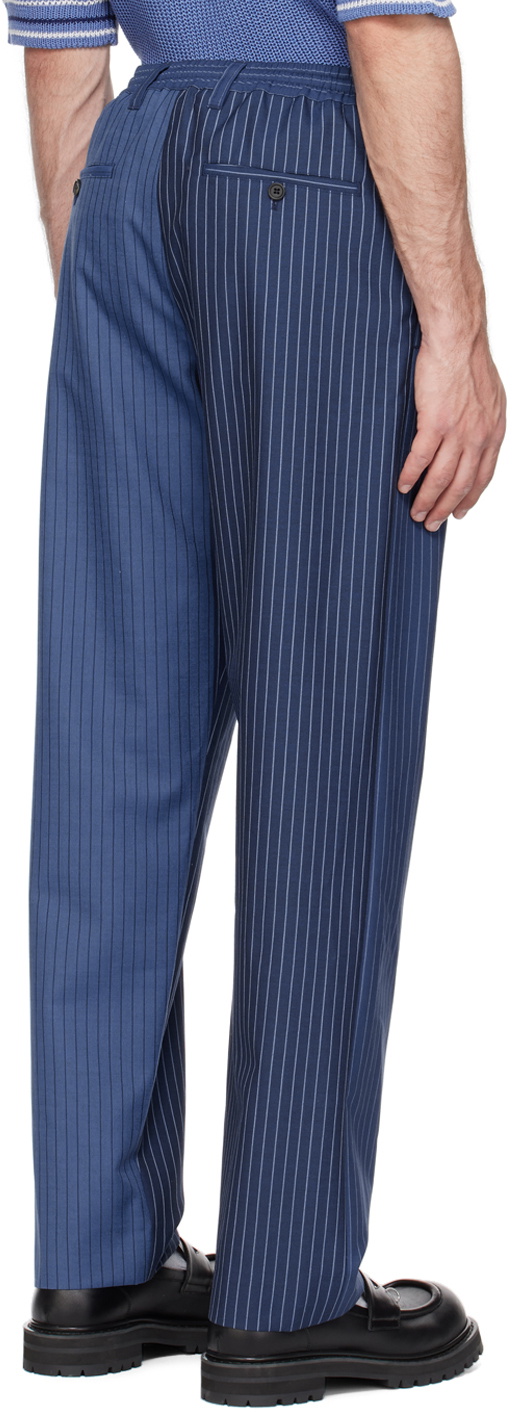 Double Take Pinstripe Trousers