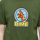 Dime Men's Kiddo T-Shirt in Dark Olive