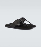Tom Ford Brighton leather thong sandals