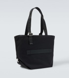 Loewe Flex Medium canvas and suede tote bag