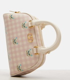 Valentino Garavani Gingham leather tote bag