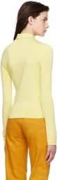 AVAVAV Yellow Cutout Shirt