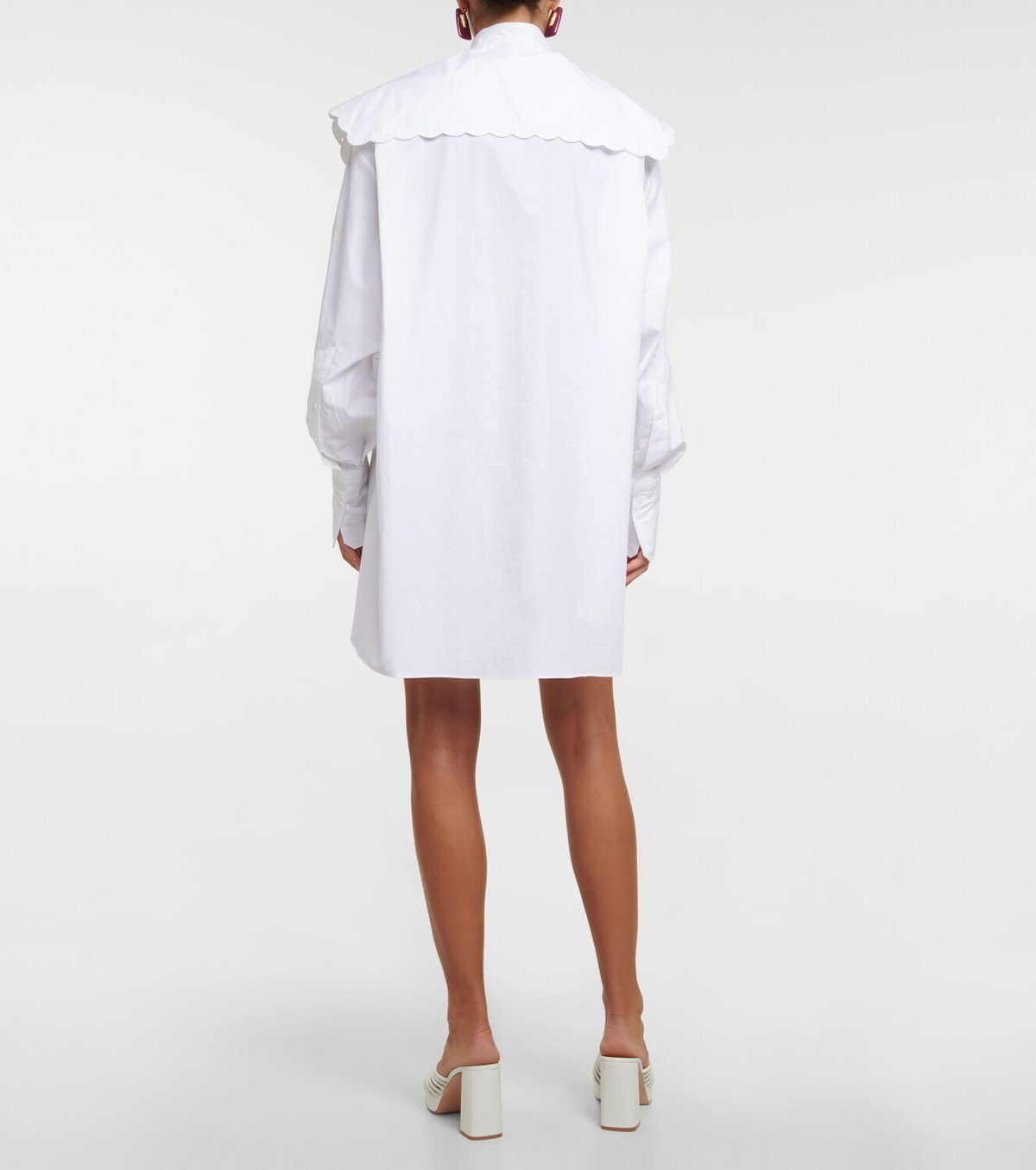 Patou Cotton poplin shirt dress Patou
