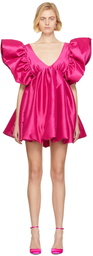 Kika Vargas Pink Adri Short Dress