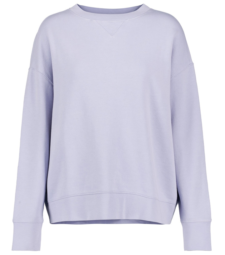 Photo: Vince - Essential Relaxed cotton-jersey sweatshirt