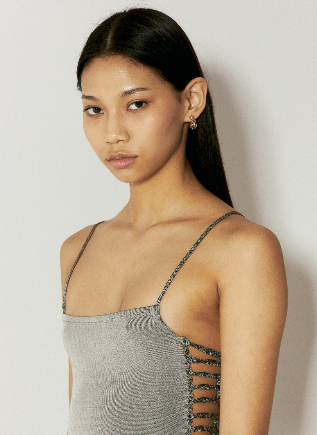 Isa Boulder Floater Knit Midi Dress