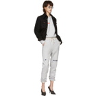 Polythene* Optics Grey Logo Nail Sweatshirt