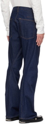 NVRFRGT Indigo Twisted Jeans